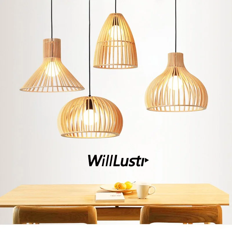 Creative Birdcage Pendant Lamp Japan Style Wood Suspension Light Hotel Cafe Bar Study Dining Room Zen Hanging Ceiling Chandelier
Creative Birdcage Pendant Lamp Japan Style Wood Suspension Light Hotel Cafe Bar Study Dining Room Zen Hanging Ceiling Chandelier