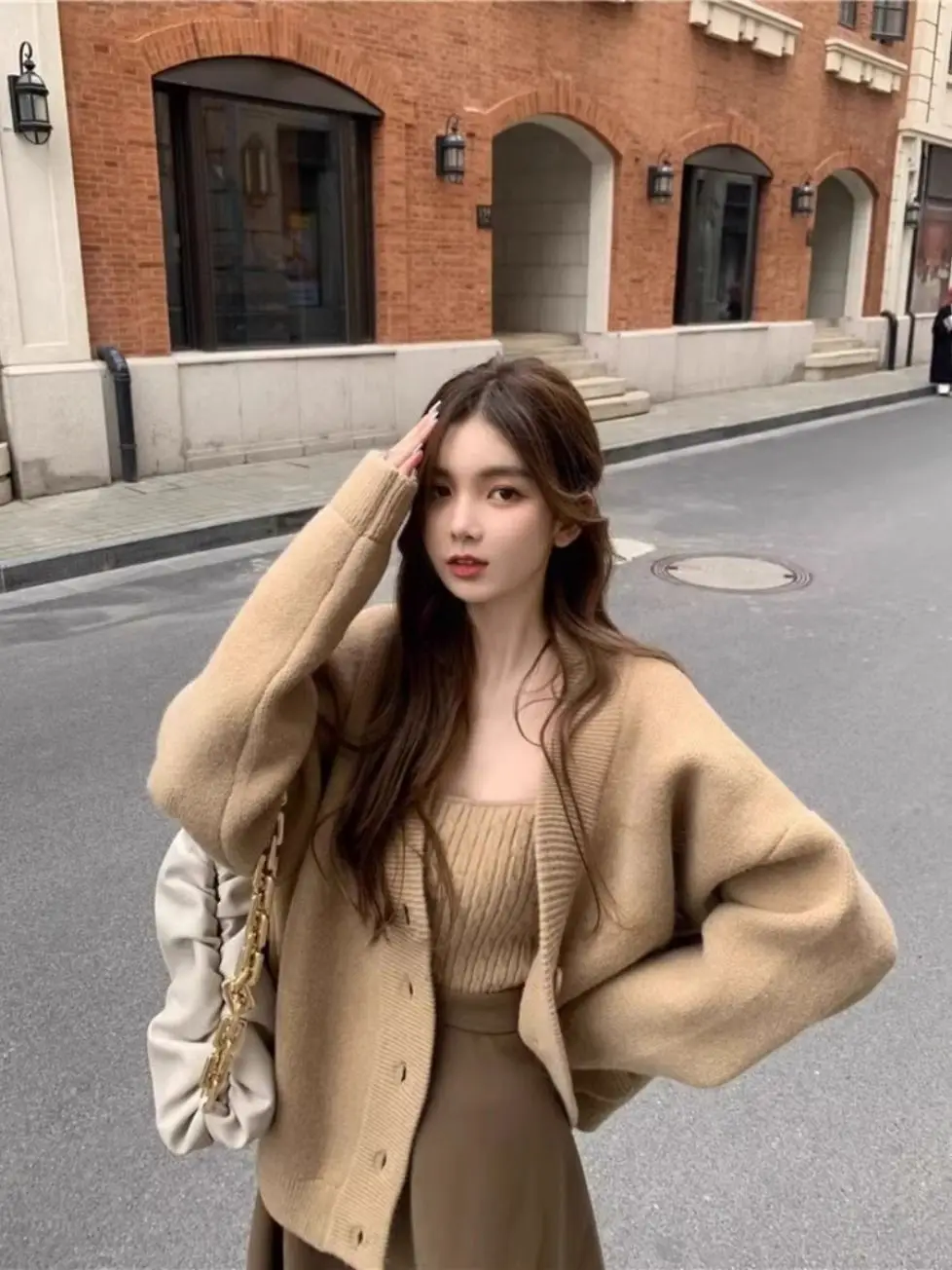 Свитера Джемперы Кардиганы Женские японские Харадзюку Рок-концерт Металлическая нить Асимметричный подол Фестиваль Альтернативная сцена Сладкий
Свитера Джемперы Кардиганы Женские японские Харадзюку Рок-концерт Металлическая нить Асимметричный подол Фестиваль Альтернативная сцена Сладкий