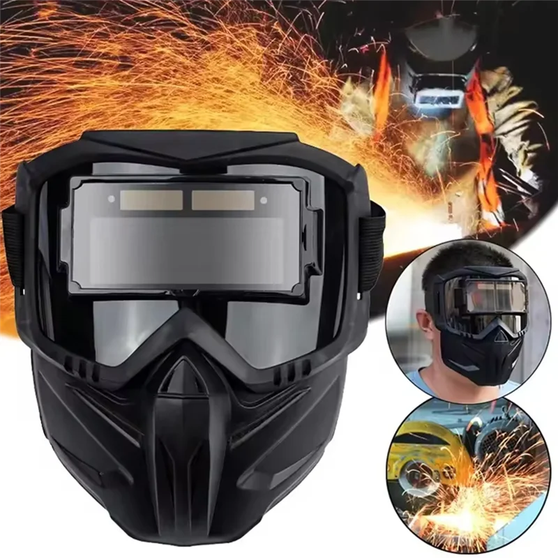 AT43-Auto Darkening Welding Glasses Work Face Protector Adjustable Band Impact Welder Mask Face Cover
AT43-Auto Darkening Welding Glasses Work Face Protector Adjustable Band Impact Welder Mask Face Cover