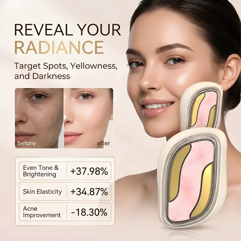 4-Color LED Light Therapy Electric Jade Handheld Facial Massager with Vibration And Heating Skin Firming Device for Facial Care
4-Color LED Light Therapy Electric Jade Handheld Facial Massager with Vibration And Heating Skin Firming Device for Facial Care