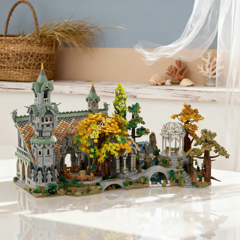 7213pcs MOC Hobbit Lord Rings Rivendell Expansion Model Building Blocks Construction Christmas Gifts Toy Brick Birthday
7213pcs MOC Hobbit Lord Rings Rivendell Expansion Model Building Blocks Construction Christmas Gifts Toy Brick Birthday