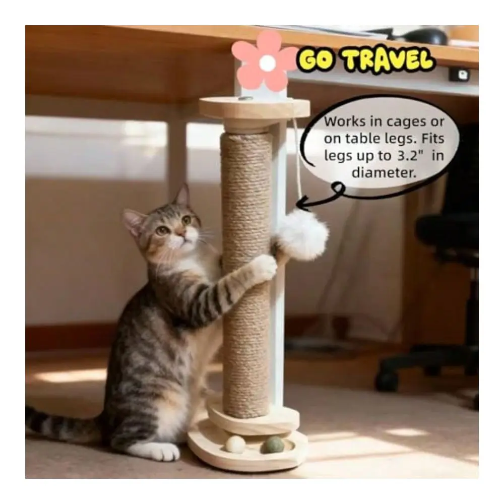 Cat Scratching Post For Crate Cage Cage Mounted Scratching Post With Self Groomer And Massager Cat Knel Playp Accories
Cat Scratching Post For Crate Cage Cage Mounted Scratching Post With Self Groomer And Massager Cat Knel Playp Accories