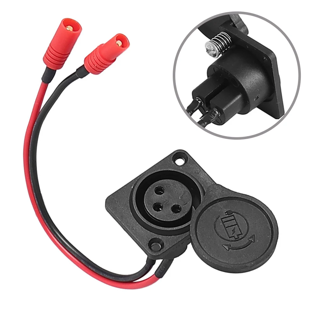 Зарядный порт в сборе Зарядное гнездо для зарядки скутера Компактный дизайн Защита от пыли Легкая конструкция 
Зарядный порт в сборе Зарядное гнездо для зарядки скутера Компактный дизайн Защита от пыли Легкая конструкция