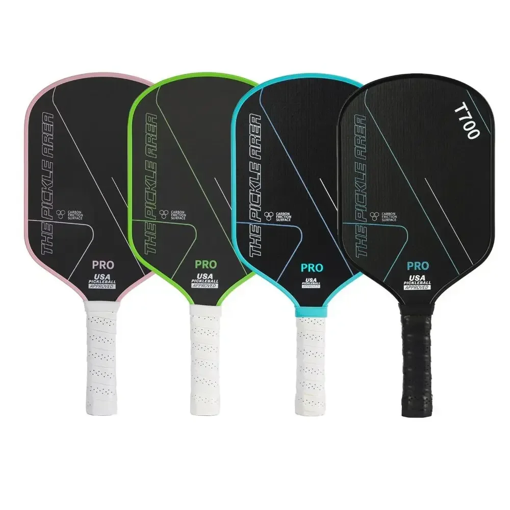 T700 Pickleball Paddle из углеродного волокна, одобренное USAPA, Pickle Ball Paddle, легкая матовая поверхность, профессиональные игровые принадлежности
T700 Pickleball Paddle из углеродного волокна, одобренное USAPA, Pickle Ball Paddle, легкая матовая поверхность, профессиональные игровые принадлежности
