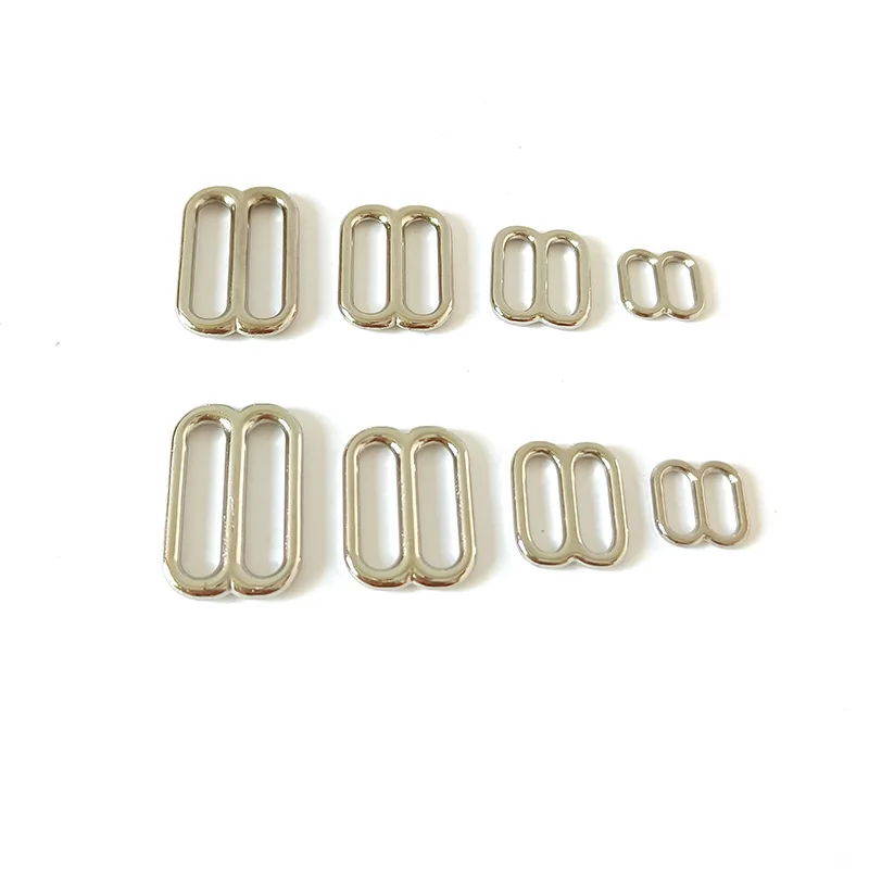 100Pcs/Lot Inside 10mm 15mm 20mm 25mm Metal Slider Adjustable Buckle For Bag Accessory Belt Loop Hardware Cat Dog Collar Clasp
100Pcs/Lot Inside 10mm 15mm 20mm 25mm Metal Slider Adjustable Buckle For Bag Accessory Belt Loop Hardware Cat Dog Collar Clasp