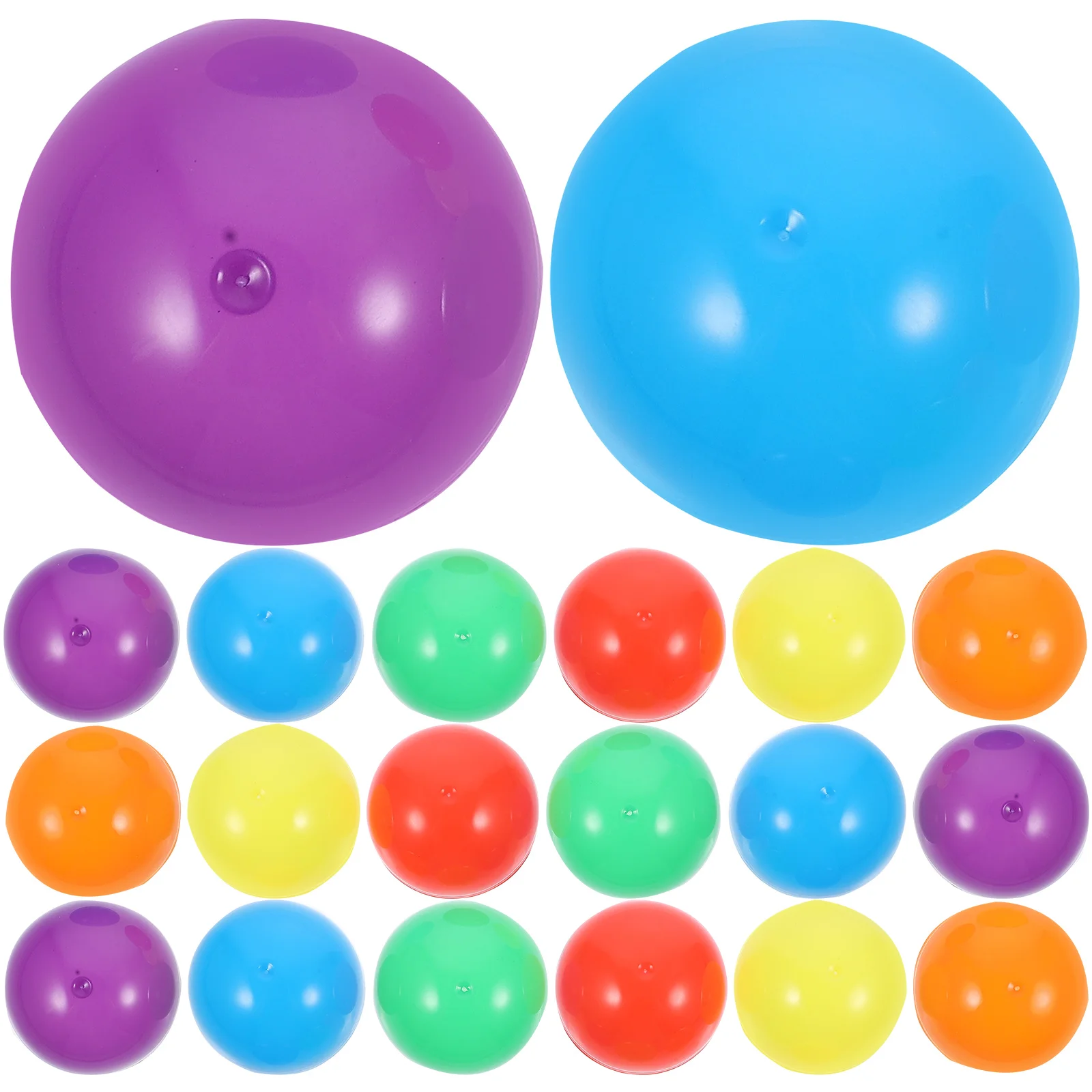 50 Pcs Colorful Shell Empty Prize Balls Gumballs Machine Capsules Fillable Round Vending Baby
50 Pcs Colorful Shell Empty Prize Balls Gumballs Machine Capsules Fillable Round Vending Baby