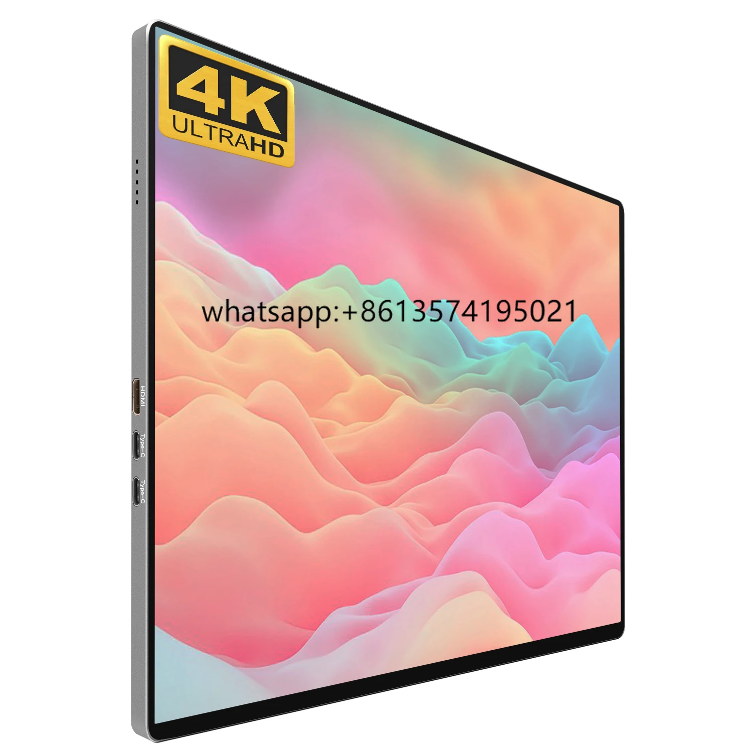 Sibolan 15.6 Inch 4k Uhd Portable Touch Screen Gravity Sensor Auto Rotating Bezeless Touch Osd Menu Usb Type-c
Sibolan 15.6 Inch 4k Uhd Portable Touch Screen Gravity Sensor Auto Rotating Bezeless Touch Osd Menu Usb Type-c