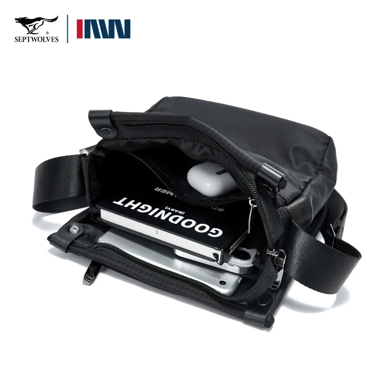 Septwolves High-quality Leather Crossbody Bag Scratch-Resistant Men Shoulder Bag Waterproof Slingbag Travel Business Daily Use
Septwolves High-quality Leather Crossbody Bag Scratch-Resistant Men Shoulder Bag Waterproof Slingbag Travel Business Daily Use