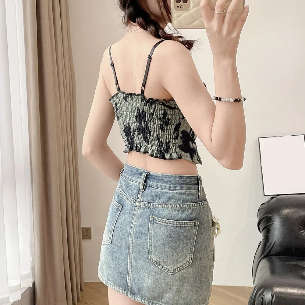 Club Outfits Chinese Style Camisole Casual Summer Wear Regular Length Top Sleeveless Design Slight Stretch Fabric
Club Outfits Chinese Style Camisole Casual Summer Wear Regular Length Top Sleeveless Design Slight Stretch Fabric