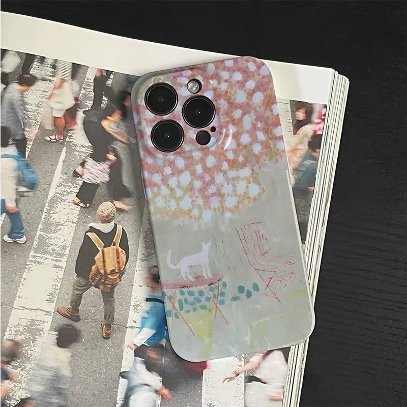 Ins Colorful Brush Apple Tree Phone Case for IPhone 16 15 14 13 12 11 Pro Max X XS XR XSMax 7 8 Plus Glossy Film Hard PC Cover
Ins Colorful Brush Apple Tree Phone Case for IPhone 16 15 14 13 12 11 Pro Max X XS XR XSMax 7 8 Plus Glossy Film Hard PC Cover