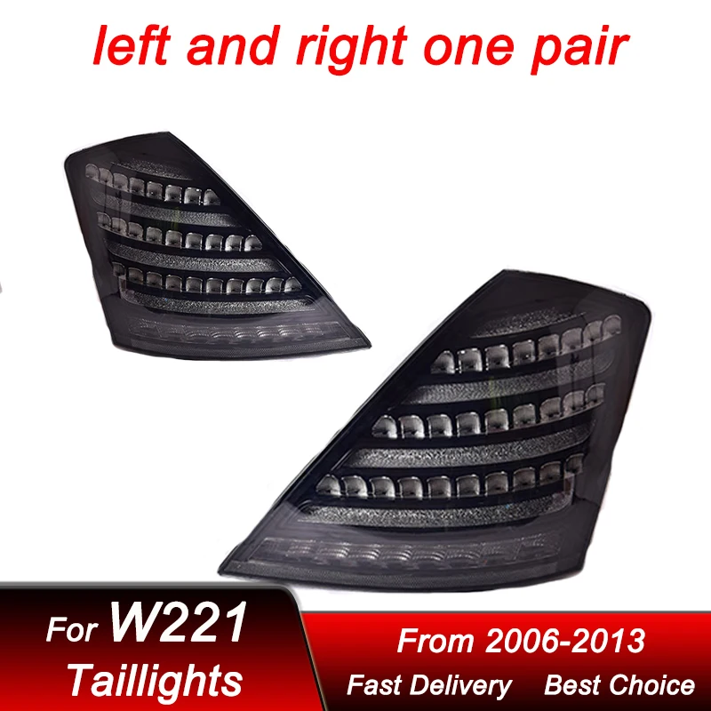 Pop Car Tail Lights For Mercedes-Benz S Class W221 2006-2013 Maybach Style New Full LED Dynamic Turn Signal Light Tail Lamp Asse
Pop Car Tail Lights For Mercedes-Benz S Class W221 2006-2013 Maybach Style New Full LED Dynamic Turn Signal Light Tail Lamp Asse