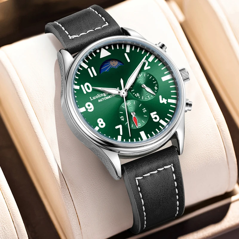 Высококлассные деловые мужские часы, полностью автоматические механические часы, водонепроницаемый кожаный ремешок, многофункциональные механические часы для мужчин, элитные, легкие, роскошные, модные, повседневные, простые, стильные и красивые мужские ча
Высококлассные деловые мужские часы, полностью автоматические механические часы, водонепроницаемый кожаный ремешок, многофункциональные механические часы для мужчин, элитные, легкие, роскошные, модные, повседневные, простые, стильные и красивые мужские ча