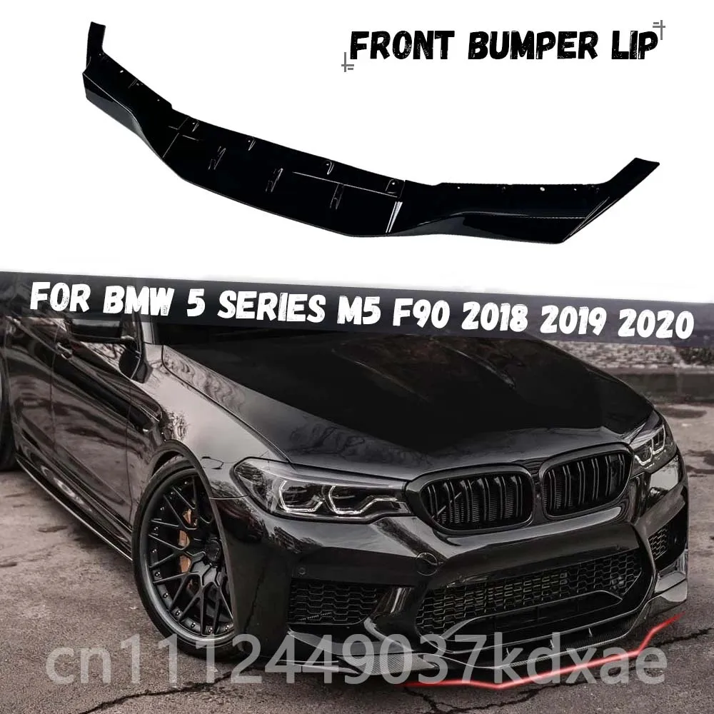 For 2018-2020 BMW 5 Series M5 F90 Front Bumper Lip Spoiler Splitter Diffuser Body Kit Tuning ABS Canard Lip Protector Cover
For 2018-2020 BMW 5 Series M5 F90 Front Bumper Lip Spoiler Splitter Diffuser Body Kit Tuning ABS Canard Lip Protector Cover
