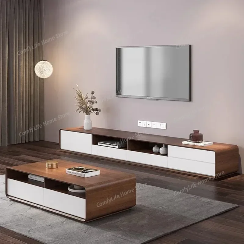Modern Luxury Black Tv Furniture Salons White Shine Wood Floor Floating Wall Shelf Storage Locker Portable Stands Designer Table
Modern Luxury Black Tv Furniture Salons White Shine Wood Floor Floating Wall Shelf Storage Locker Portable Stands Designer Table