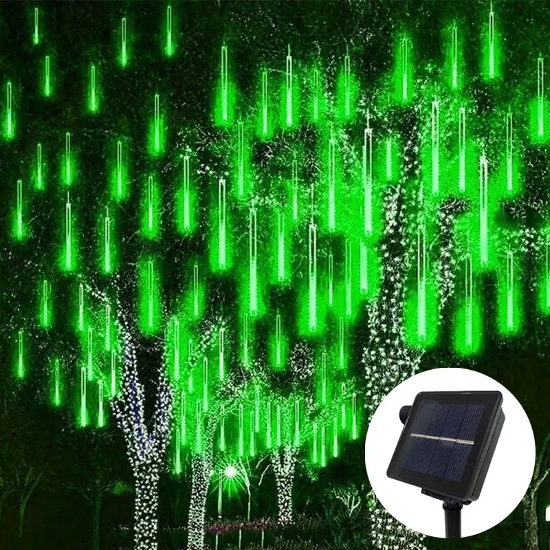 8 Tubes LED Meteor Shower Lights Outdoor Solar Christmas Decoration Light String Fairy Lights Street Garden Yard Decoration
8 Tubes LED Meteor Shower Lights Outdoor Solar Christmas Decoration Light String Fairy Lights Street Garden Yard Decoration