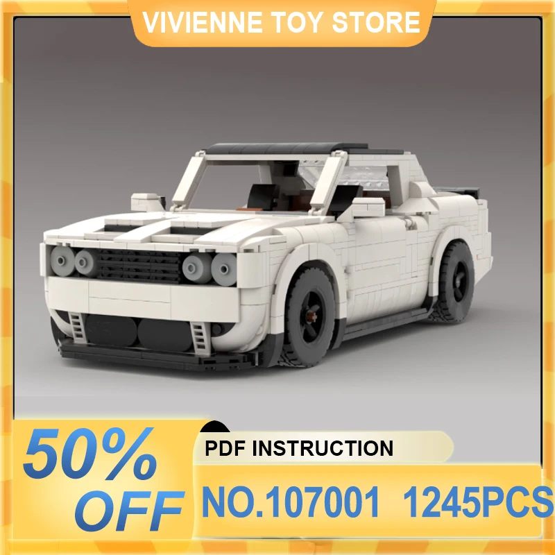 MOC 107001 Display-worthy Super Sports Car 10 in 1 10295 Technical Vehicle Blocks Bricks Puzzle Assembly Toys Birthday Gifts Kid
MOC 107001 Display-worthy Super Sports Car 10 in 1 10295 Technical Vehicle Blocks Bricks Puzzle Assembly Toys Birthday Gifts Kid