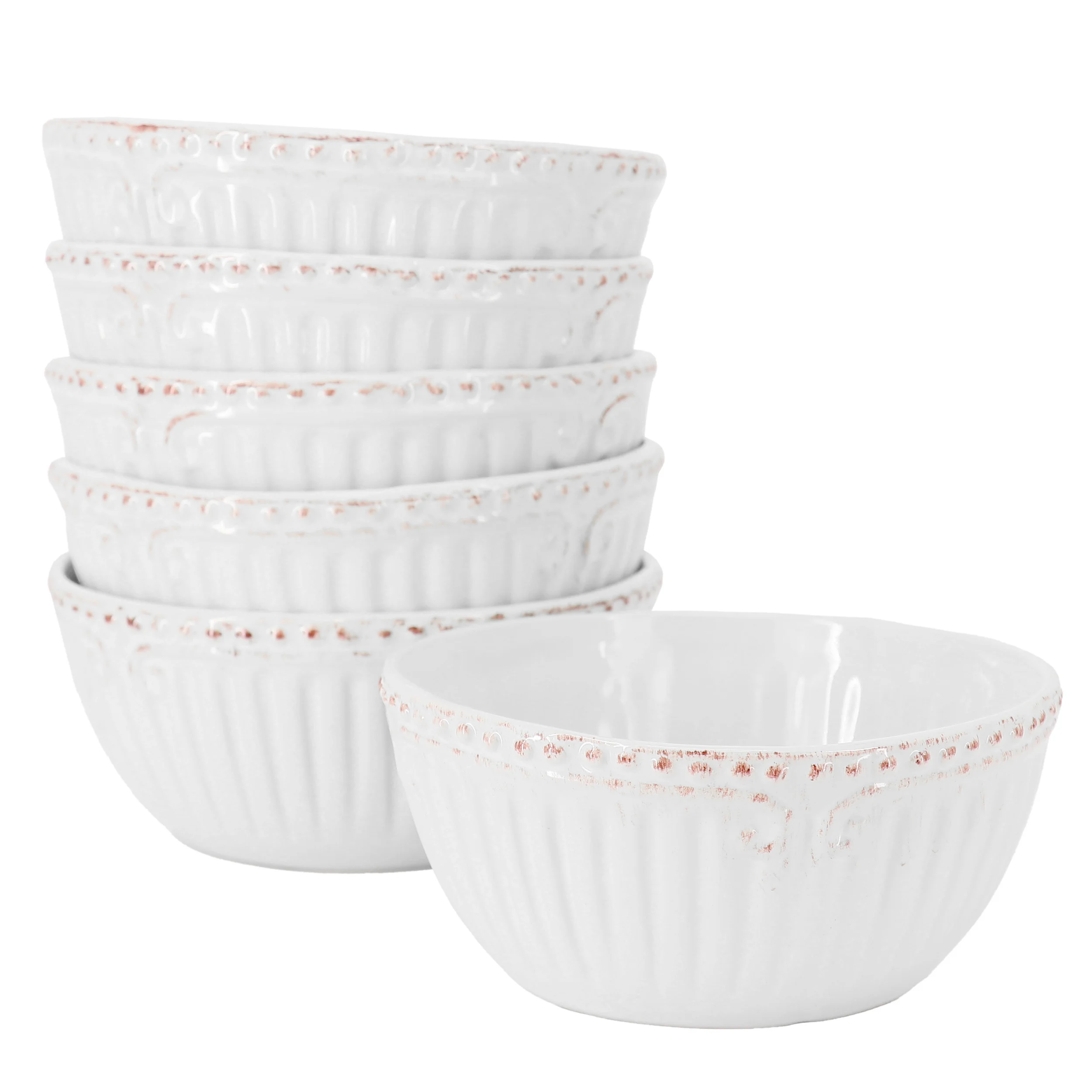 Stoneware cereal bowl with 6.13-inch diameter in white for kitchen use
Stoneware cereal bowl with 6.13-inch diameter in white for kitchen use