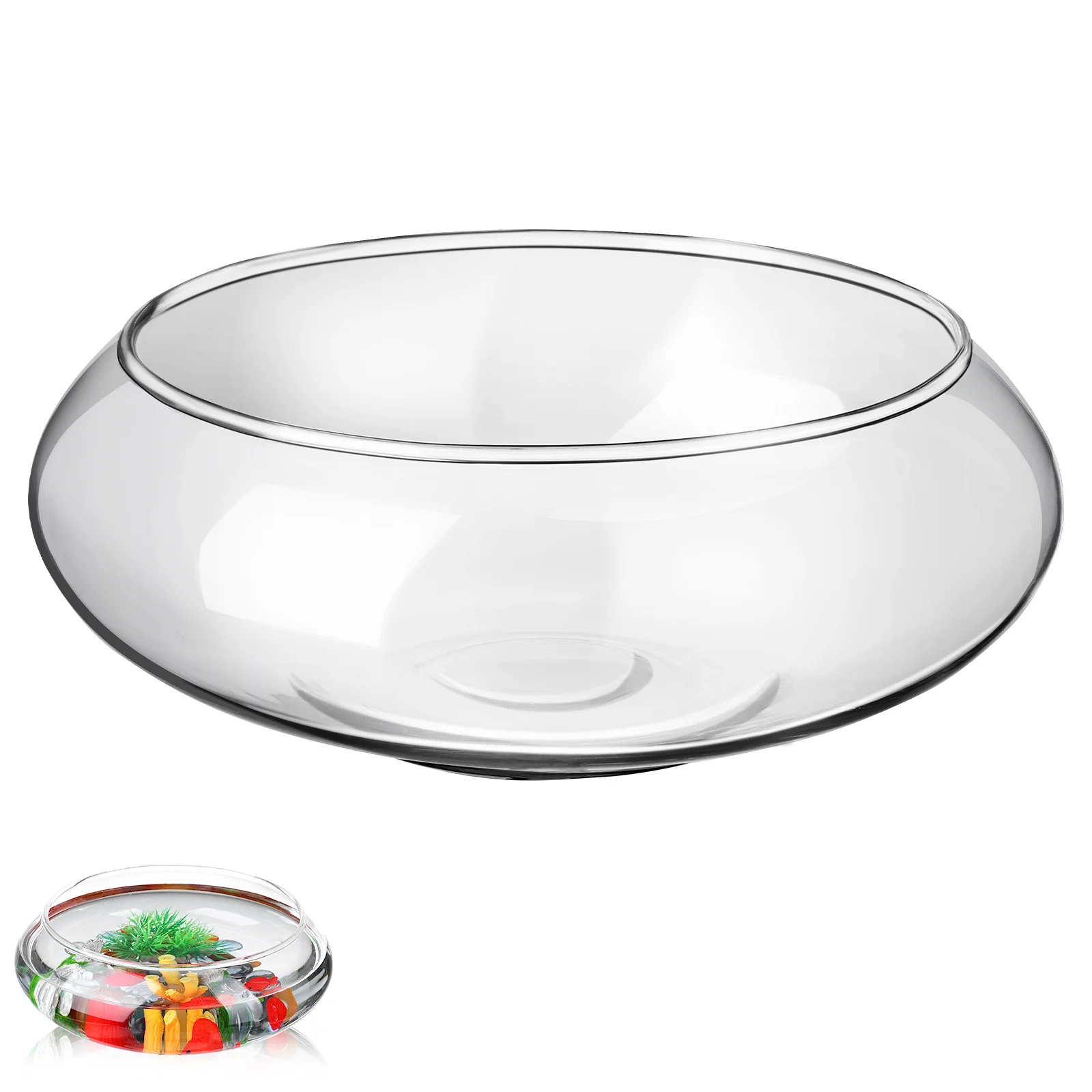 Glass Planter Pot Clear Small Container for Desk Balcony Home Decoration Water Lily Flower Pot Planter
Glass Planter Pot Clear Small Container for Desk Balcony Home Decoration Water Lily Flower Pot Planter