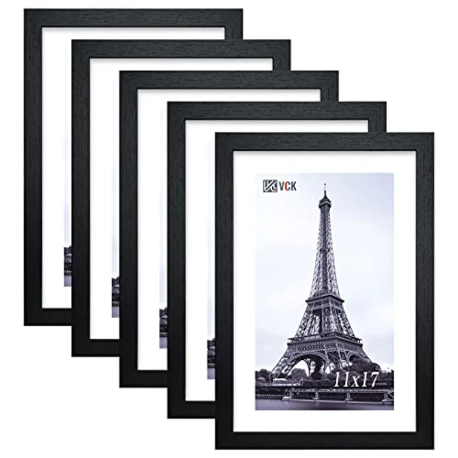 Poster Frame Set of 5, Solid Wood Picture Frame for Wall Mounting Hanging Art and Puzzles
Poster Frame Set of 5, Solid Wood Picture Frame for Wall Mounting Hanging Art and Puzzles