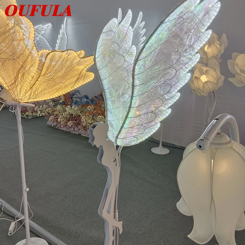 Современный маленький ангел OUFULA, свадебный фонарь, реквизит, уличная лампа, сценическое освещение, праздничная атмосфера, фоновое украшение
Современный маленький ангел OUFULA, свадебный фонарь, реквизит, уличная лампа, сценическое освещение, праздничная атмосфера, фоновое украшение
