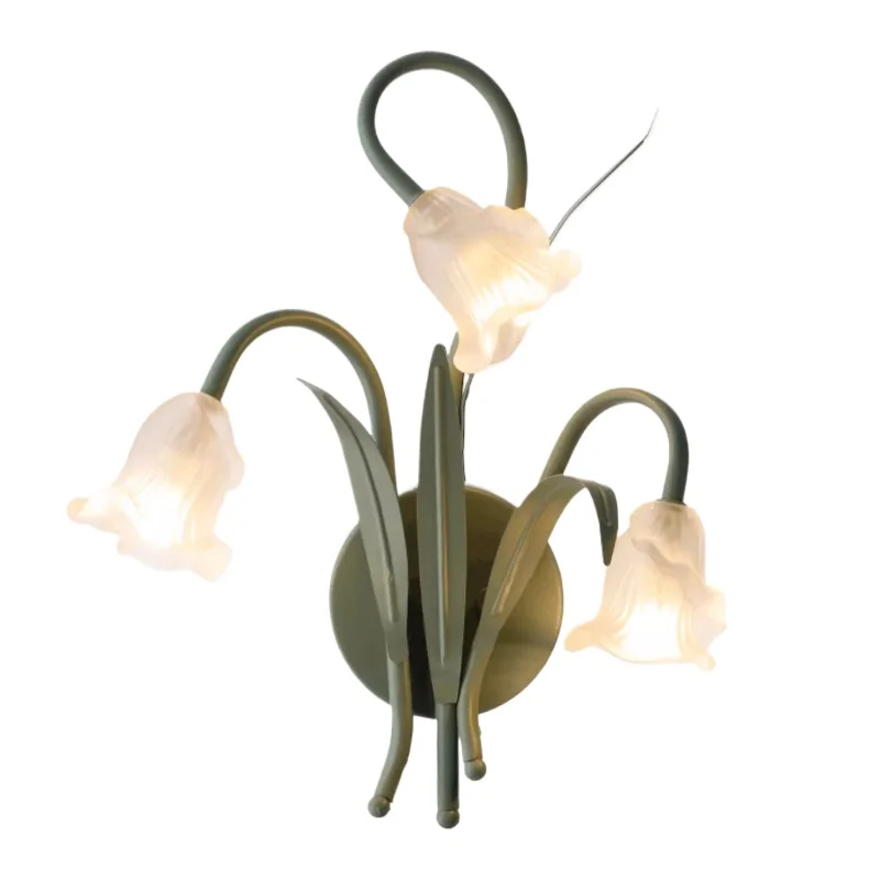 French Pastoral Flower Glass Wall Lamps Cream Style Bedroom Bedsides Creative Background Wall Decoration Living Room LED Sconces
French Pastoral Flower Glass Wall Lamps Cream Style Bedroom Bedsides Creative Background Wall Decoration Living Room LED Sconces