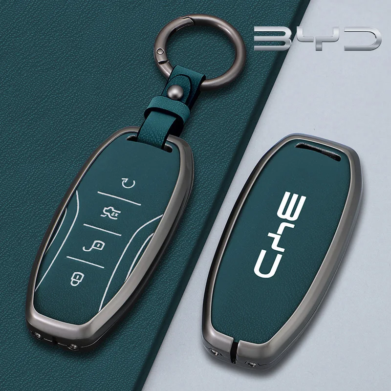 Metal Car Key Case Cover For BYD Second Song Pro Tang Dm QIn PLUS MAX Yuan Generation Atto 3 Han EV Dolphin Shell Accessories
Metal Car Key Case Cover For BYD Second Song Pro Tang Dm QIn PLUS MAX Yuan Generation Atto 3 Han EV Dolphin Shell Accessories