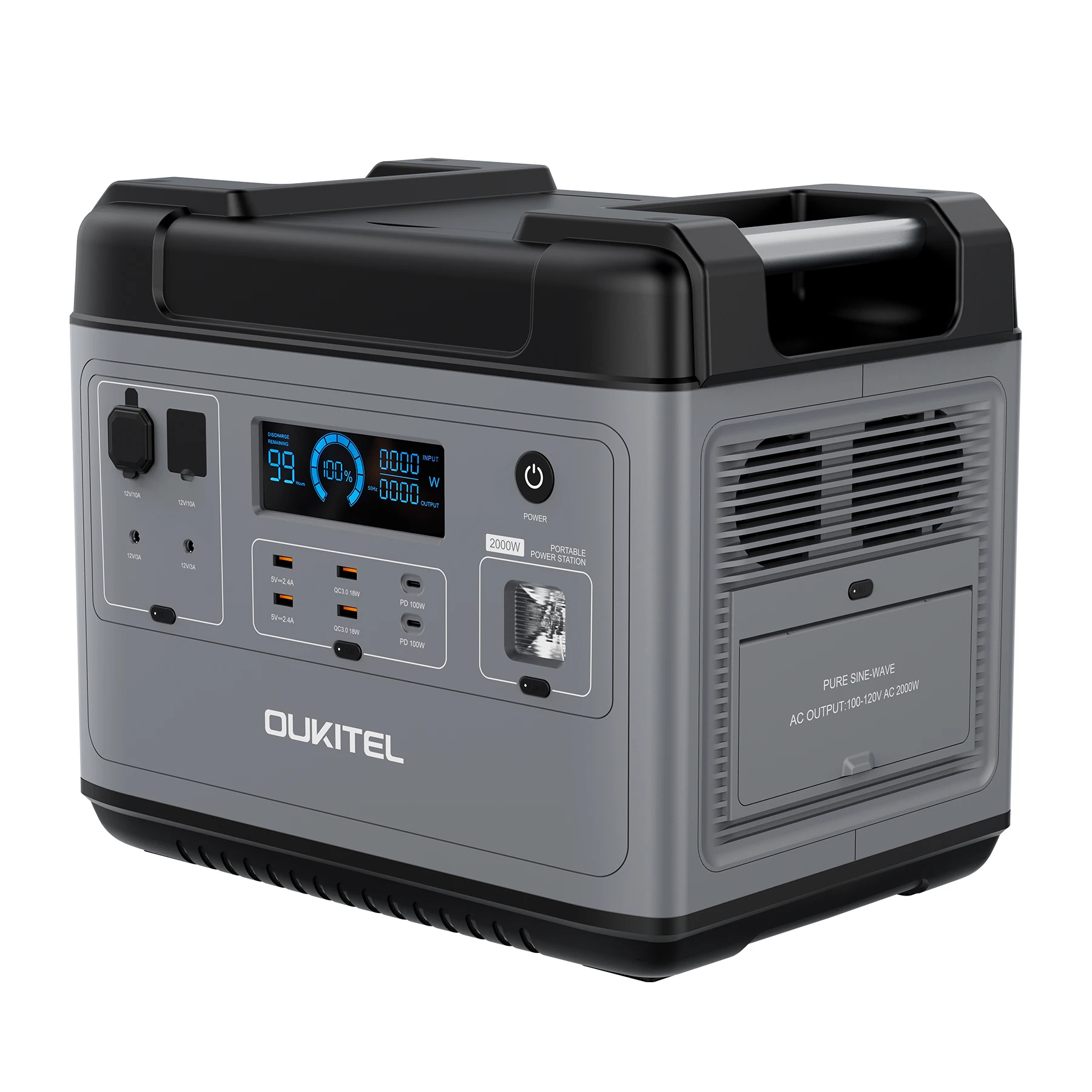 2000W Modified Sine Wave 220V Outdoor Camping Power Generator AC source Power Supply Bank Solar Portable Power Station
2000W Modified Sine Wave 220V Outdoor Camping Power Generator AC source Power Supply Bank Solar Portable Power Station