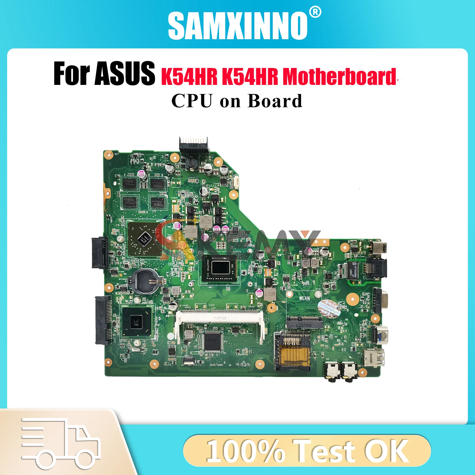 K54HR Laptop Motherboard For ASUS K54H K54HR Notebook Mainboard With Celeron CPU 100% tests OK fast shipping High quality
K54HR Laptop Motherboard For ASUS K54H K54HR Notebook Mainboard With Celeron CPU 100% tests OK fast shipping High quality