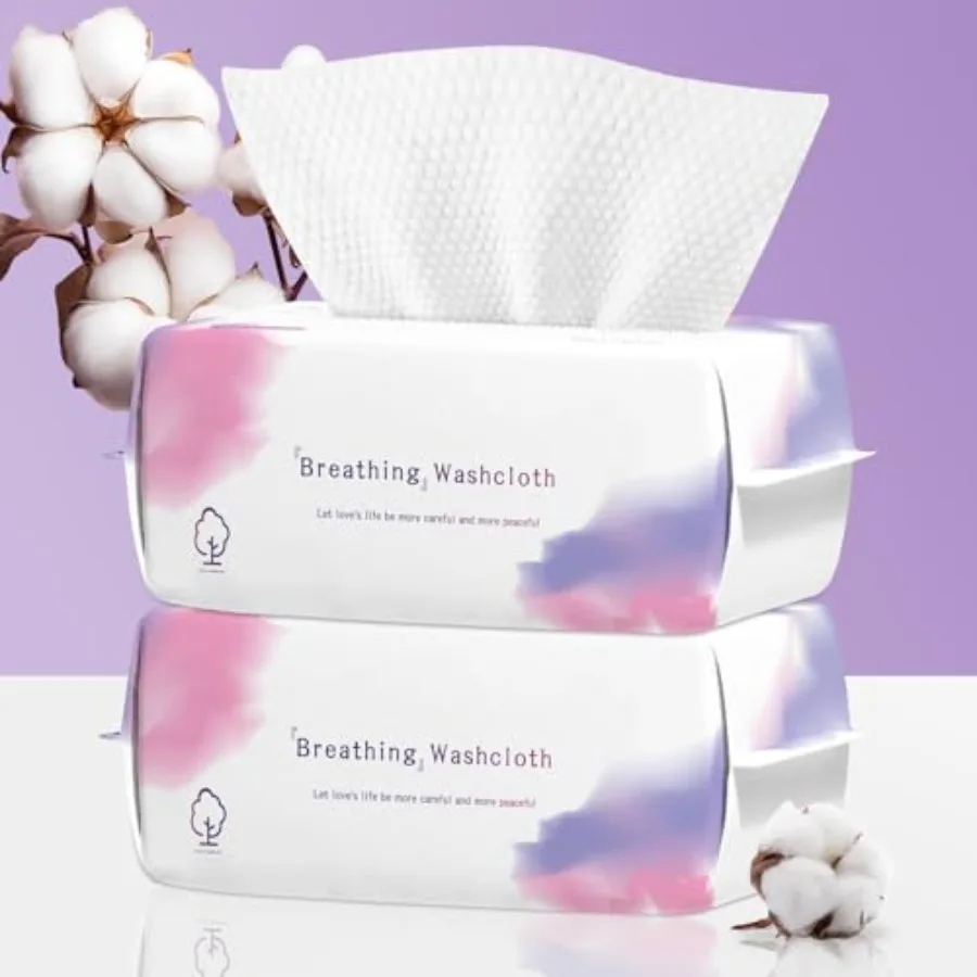 Disposable Face Towel 200 Count, Soft Cotton Face Towels, Dry Wipes Facial Cloths Towelettes for Washing and Drying, Lint Free
Disposable Face Towel 200 Count, Soft Cotton Face Towels, Dry Wipes Facial Cloths Towelettes for Washing and Drying, Lint Free