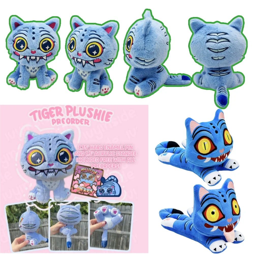 Popular Derpy Tiger Plush Toys Kpop Demon Hunters Plushies Stuffed Doll Soft Cuddly Gifts for Kids Child Birthday Christmas
Popular Derpy Tiger Plush Toys Kpop Demon Hunters Plushies Stuffed Doll Soft Cuddly Gifts for Kids Child Birthday Christmas