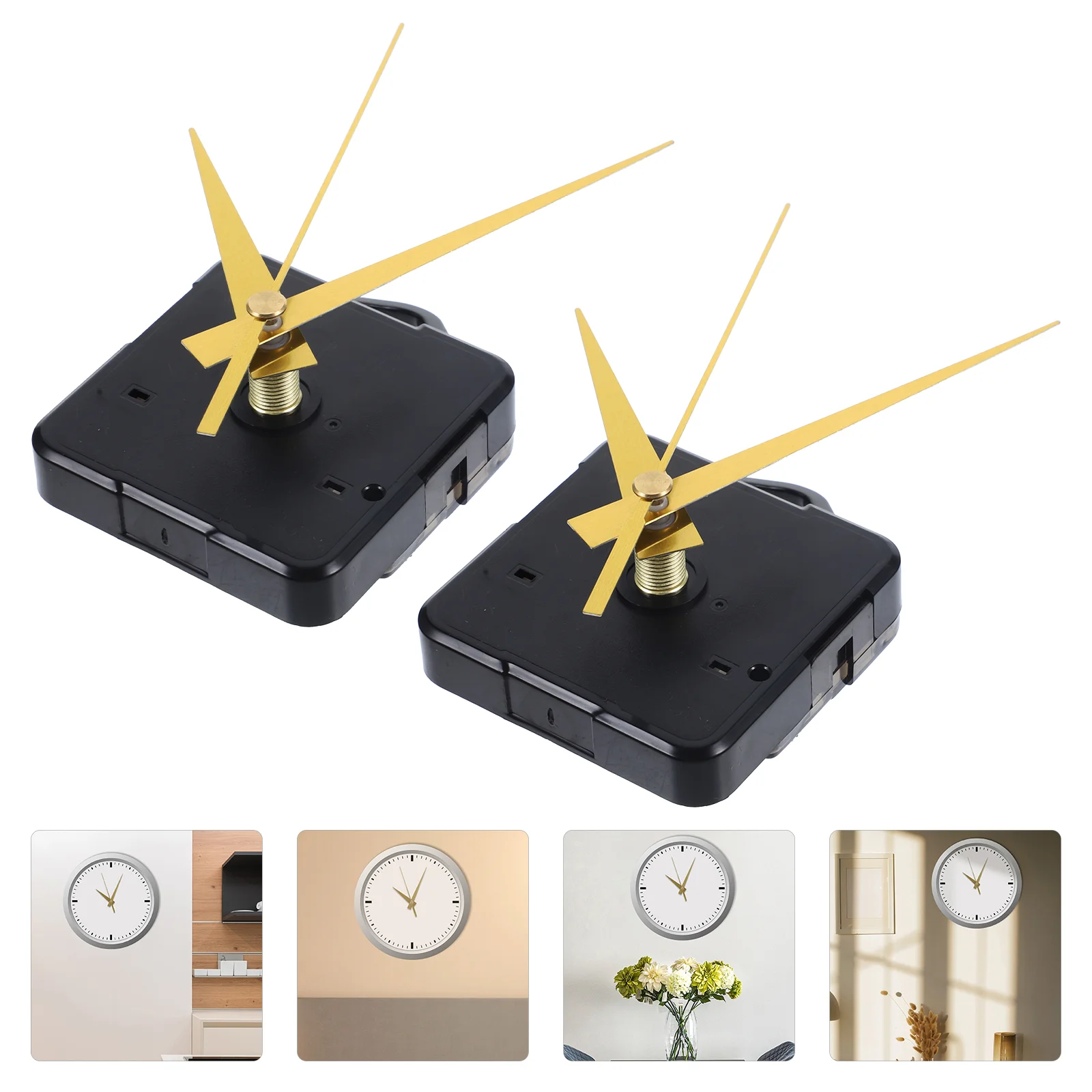 2 Sets Clock Movement Replacement Quartz Outdoor Clocks Plastic DIY Mechanism Parts
2 Sets Clock Movement Replacement Quartz Outdoor Clocks Plastic DIY Mechanism Parts