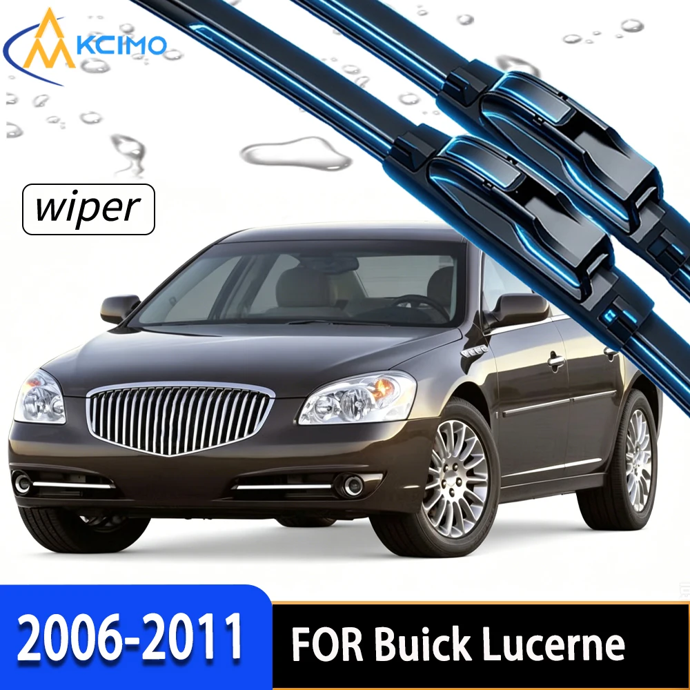 Premium Front Wiper Blades with Long-Lasting Rubber, Consistent All-Weather Performance for Buick Lucerne 2006-2011
Premium Front Wiper Blades with Long-Lasting Rubber, Consistent All-Weather Performance for Buick Lucerne 2006-2011