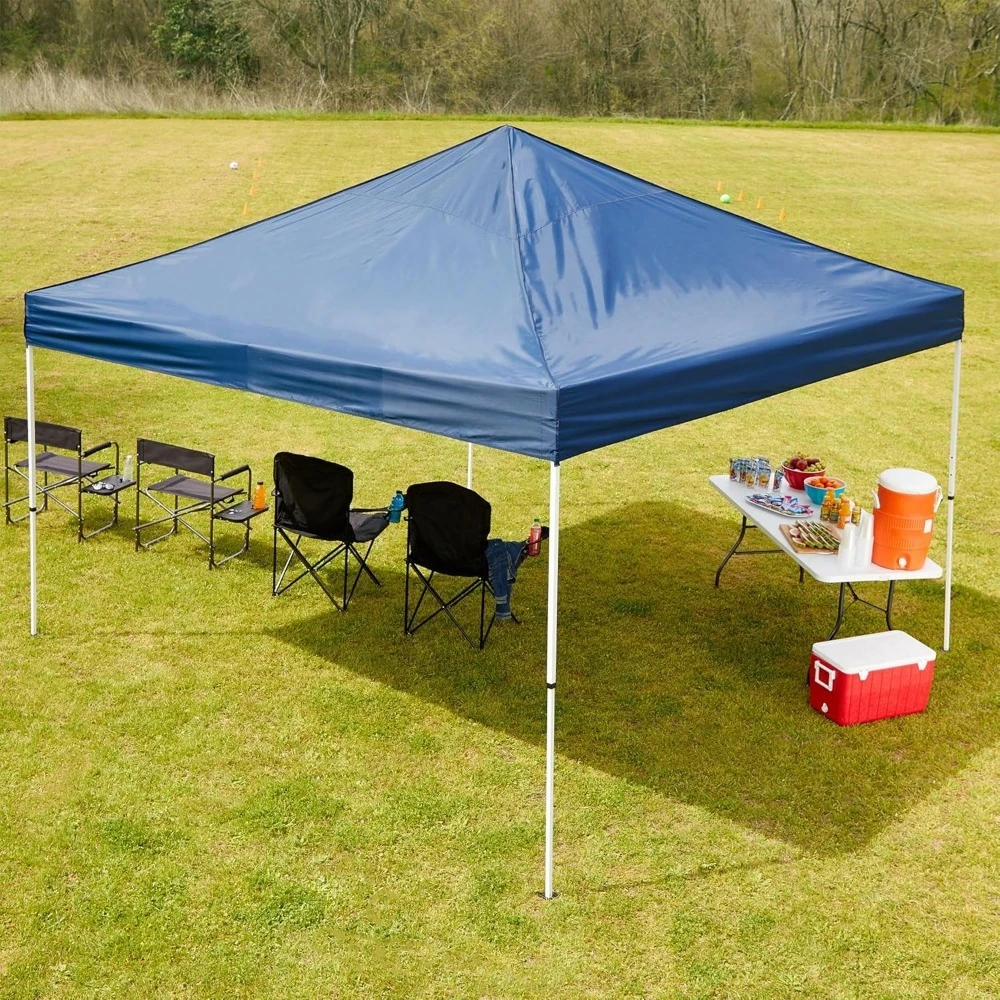 Canopy 12 by 12 Foot Polyester Straight Steel Leg Instant Pop Up Canopy Tent with Adjustable Height for Outdoor Events
Canopy 12 by 12 Foot Polyester Straight Steel Leg Instant Pop Up Canopy Tent with Adjustable Height for Outdoor Events