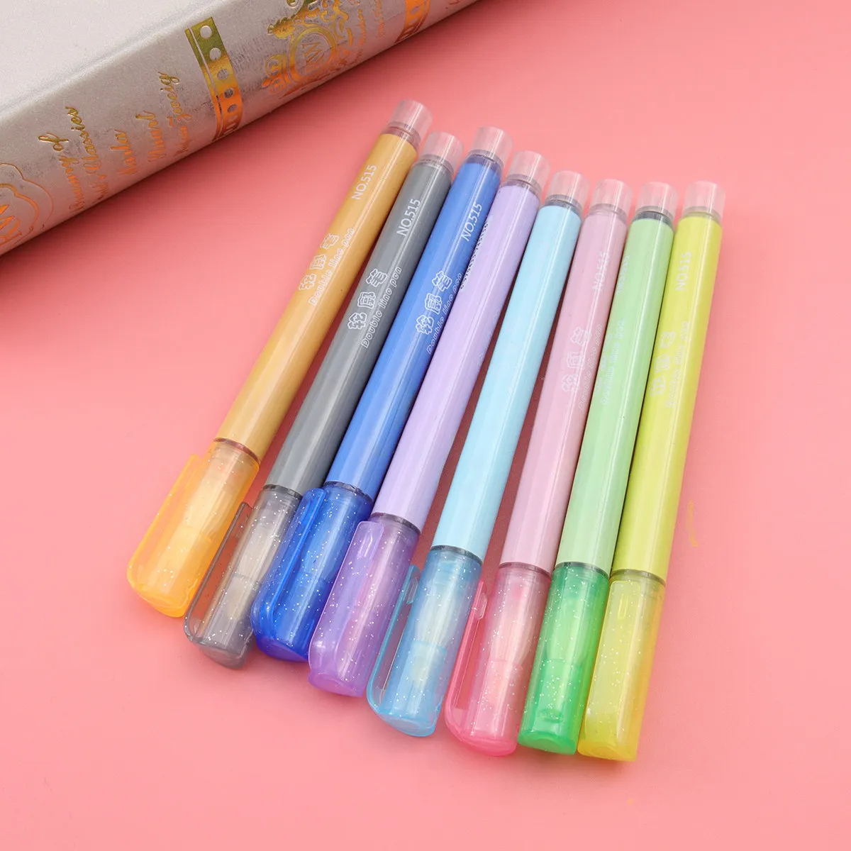 Набор из 8 флуоресцентных ручек с двумя цветами для школы, офиса, творчества, маркер-хайлайтер, плавное письмо, эргономичный дизайн
Набор из 8 флуоресцентных ручек с двумя цветами для школы, офиса, творчества, маркер-хайлайтер, плавное письмо, эргономичный дизайн