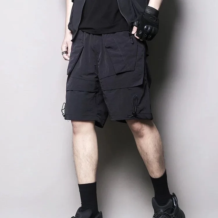 ARENS 2026 High Street Multi-Pocket Cargo Shorts Unisex Loose Techwear Joggers Tactical Utility Short Bottoms for Men Women
ARENS 2026 High Street Multi-Pocket Cargo Shorts Unisex Loose Techwear Joggers Tactical Utility Short Bottoms for Men Women