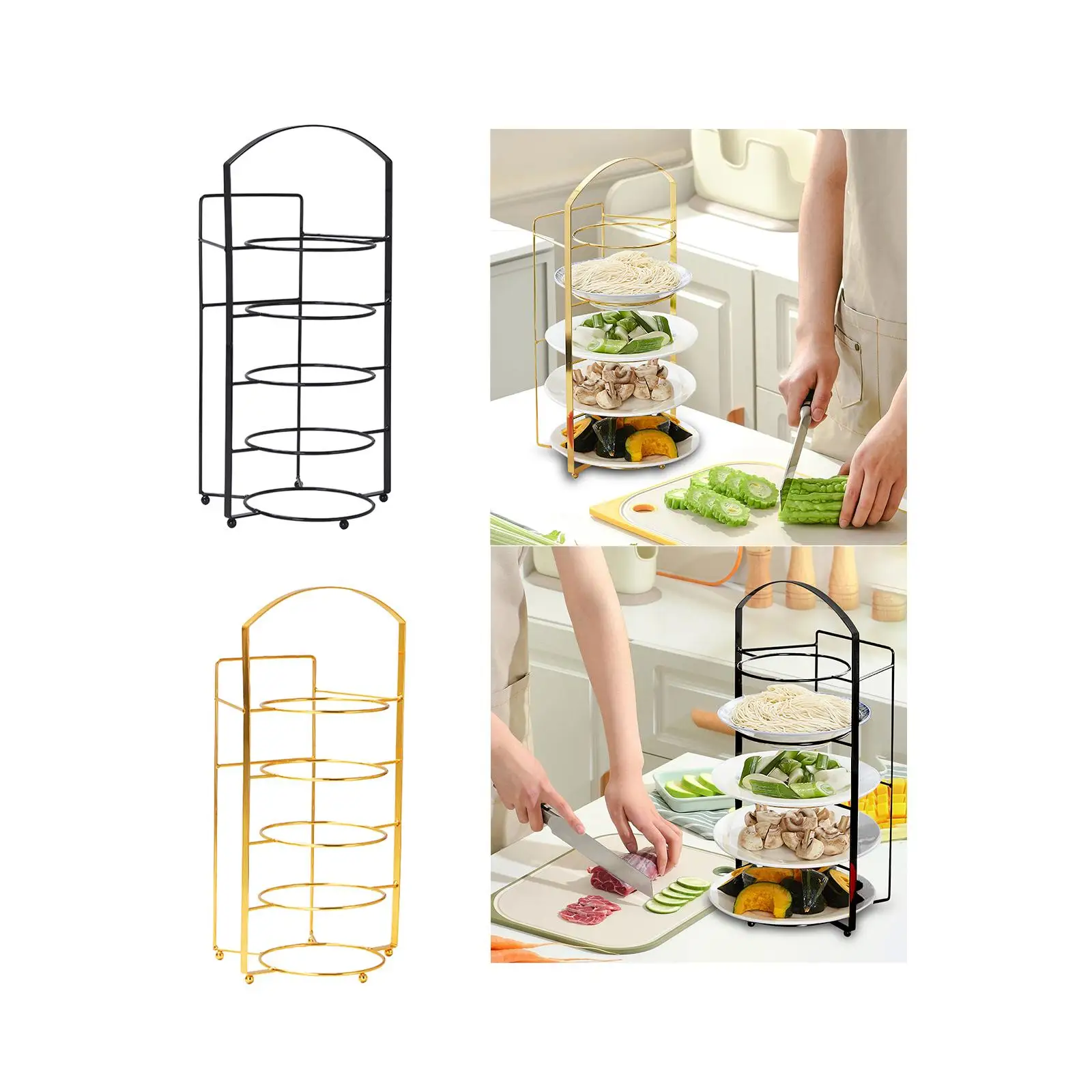Kitchen Table Top Organizer Durable and Stable Carbon Steel Space Saving Room Decor Multipurpose 5 Tier Kitchen Counter Rack
Kitchen Table Top Organizer Durable and Stable Carbon Steel Space Saving Room Decor Multipurpose 5 Tier Kitchen Counter Rack