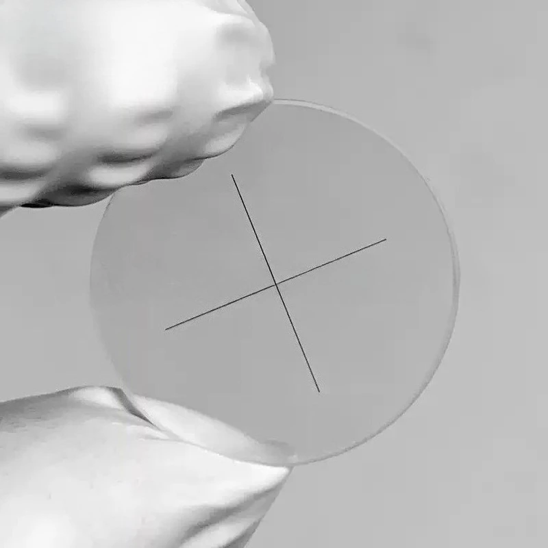 Microscope Graticules Micrometer Reticle with Crosshairs Concentric Rings and Arrows for Angle Measurement Dedicated
Microscope Graticules Micrometer Reticle with Crosshairs Concentric Rings and Arrows for Angle Measurement Dedicated