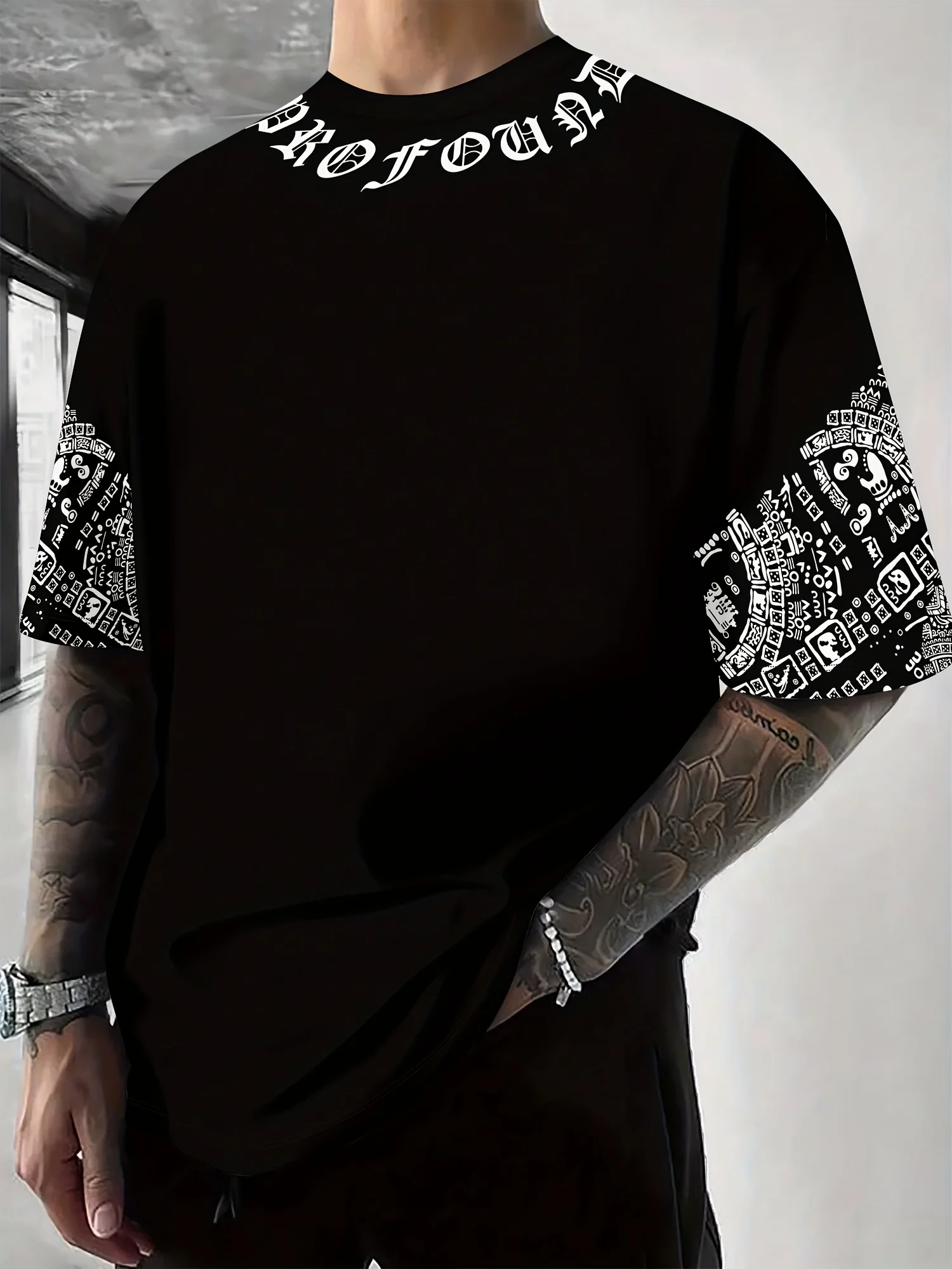 The 2025 summer new men's T-shirt with 3D digital printing is casual, fashionable, soft, comfortable and lightweight
The 2025 summer new men's T-shirt with 3D digital printing is casual, fashionable, soft, comfortable and lightweight