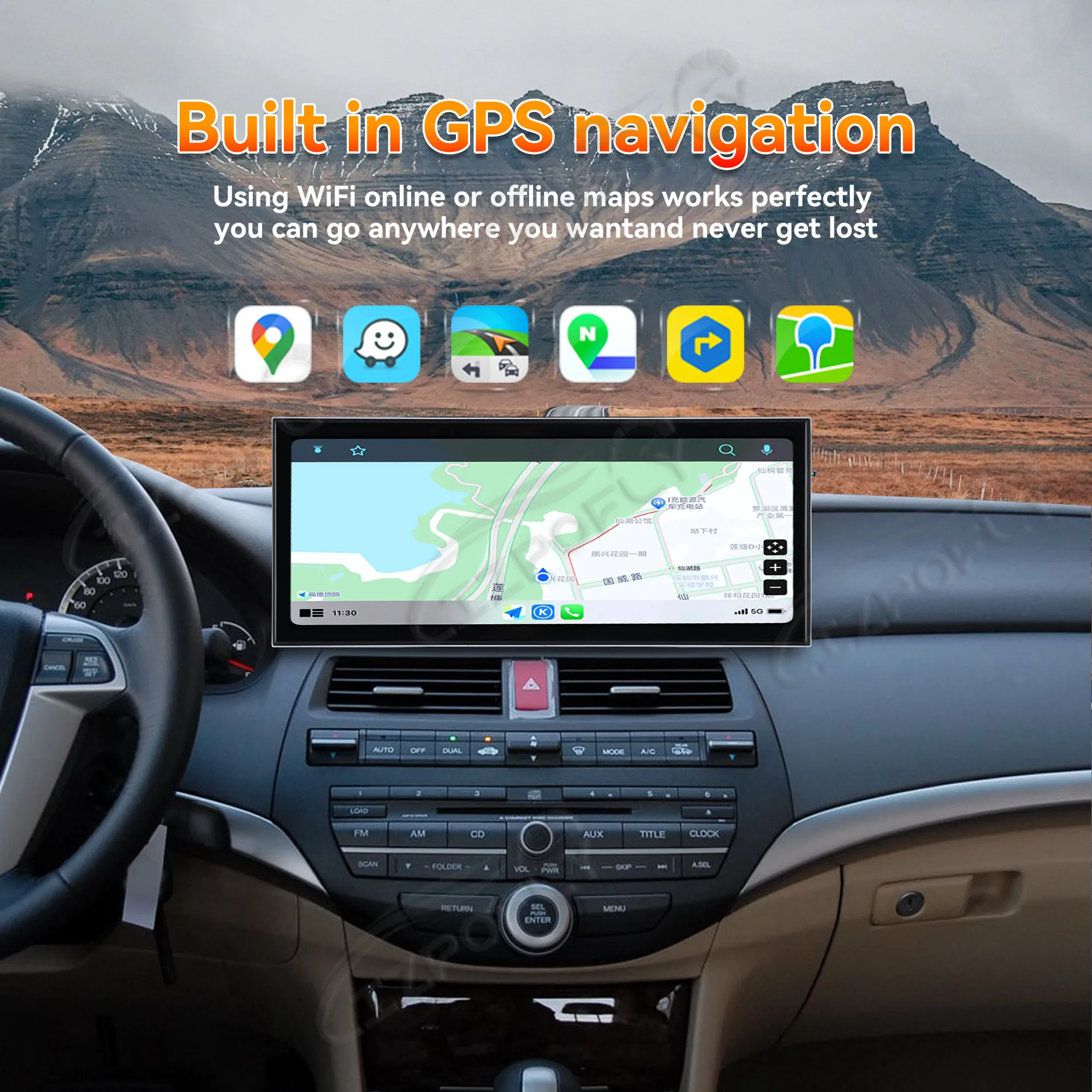Автомобильный радиоприемник Carplay 15,8 дюйма с сенсорным экраном для Honda Accord/Crosstour 2008-2013, Android15, GPS-навигация, мультимедийный плеер, головное устройство
Автомобильный радиоприемник Carplay 15,8 дюйма с сенсорным экраном для Honda Accord/Crosstour 2008-2013, Android15, GPS-навигация, мультимедийный плеер, головное устройство
