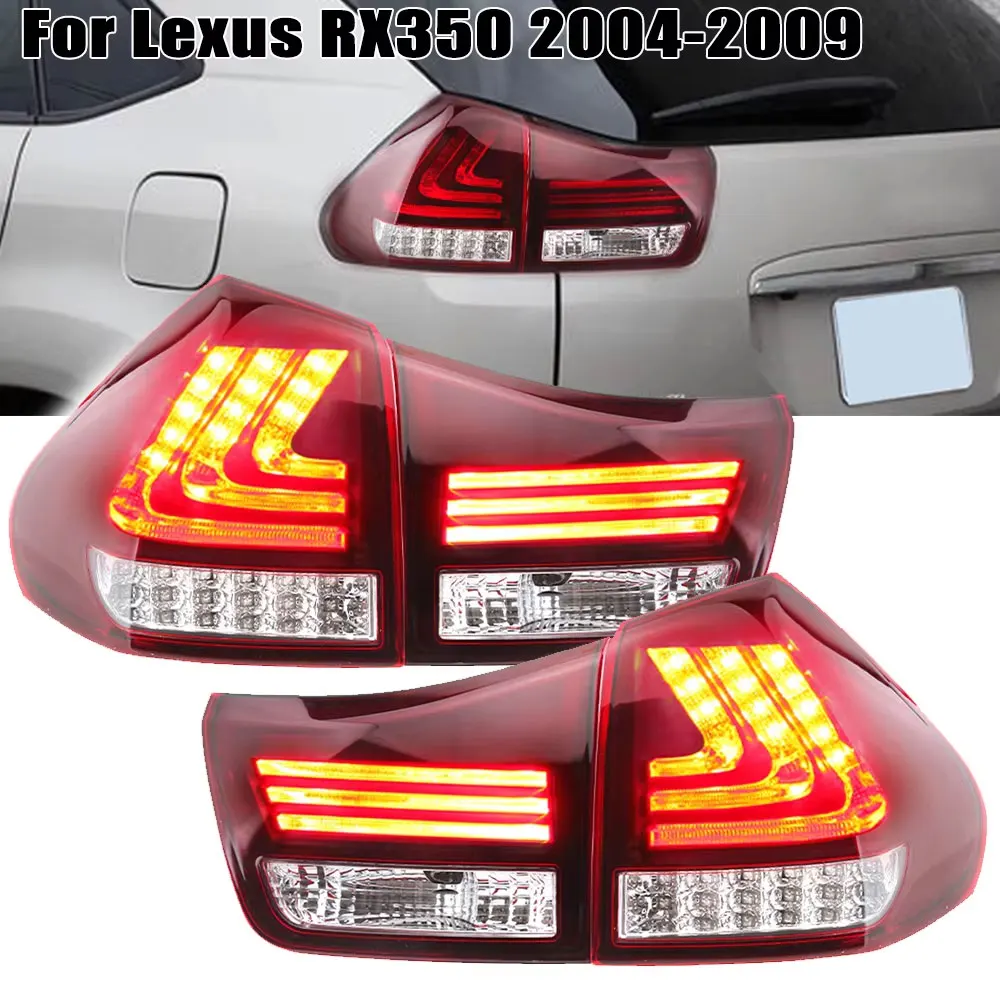 1Set LED Rear Tail Light For Lexus RX350 2004 2005 2006 2007 2008 2009 Turn Signal Brake Lamp Red Shell Car Accessories
1Set LED Rear Tail Light For Lexus RX350 2004 2005 2006 2007 2008 2009 Turn Signal Brake Lamp Red Shell Car Accessories