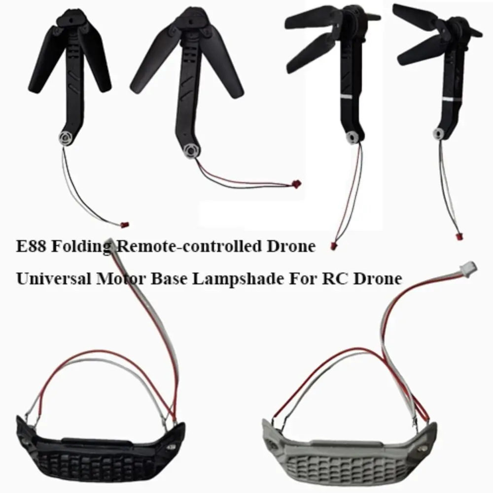 Engines Big Gear Folding Remote-controlled Lampshade Universal 10 Styles Motor Base E88pro Quadrotor Spare Parts Black
Engines Big Gear Folding Remote-controlled Lampshade Universal 10 Styles Motor Base E88pro Quadrotor Spare Parts Black