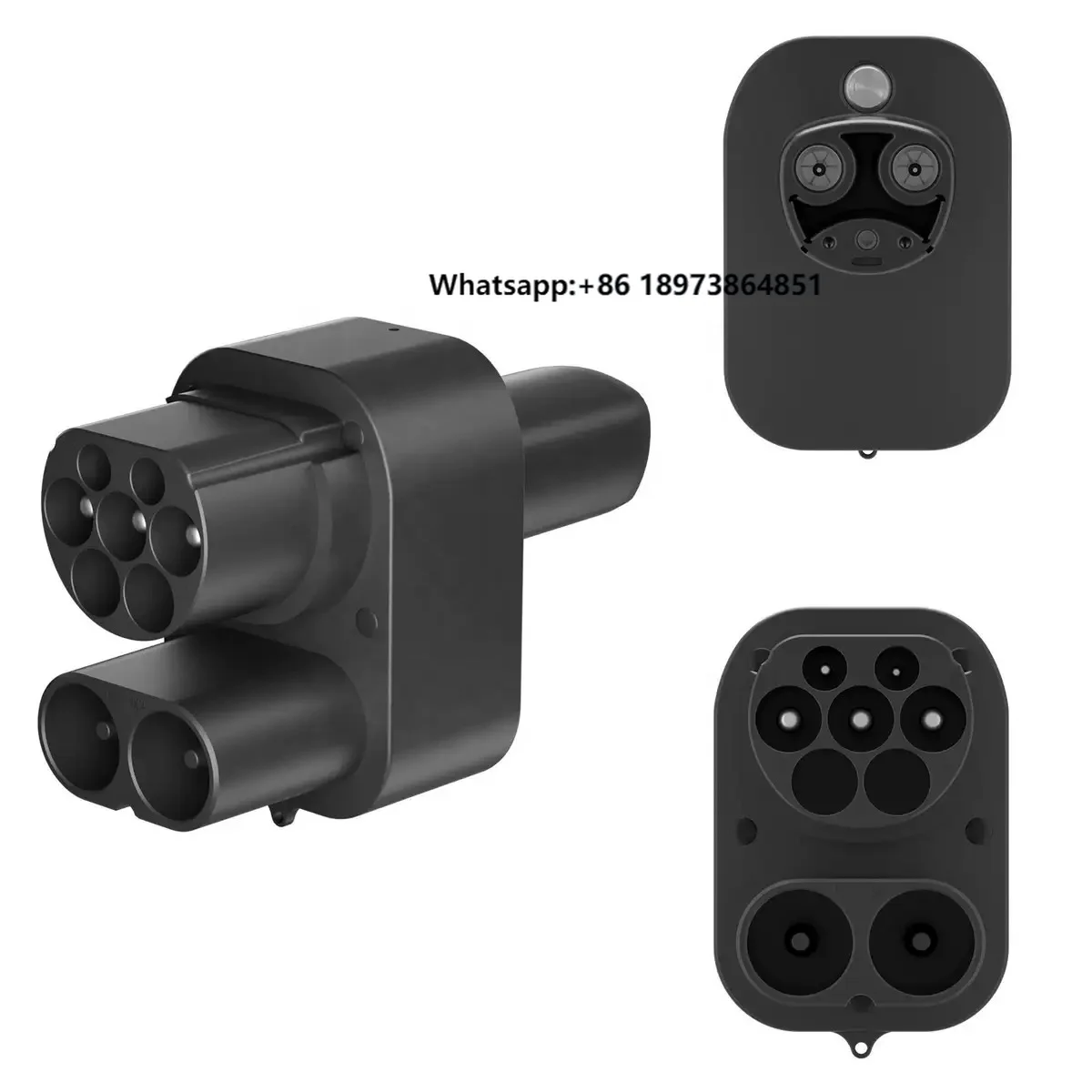 CCS2 to NACS Adapter DC to DC 250A Max 1000VDC Charger Connector Portable Electric Vehicle Accessories CCS2 to NACS Adapter
CCS2 to NACS Adapter DC to DC 250A Max 1000VDC Charger Connector Portable Electric Vehicle Accessories CCS2 to NACS Adapter