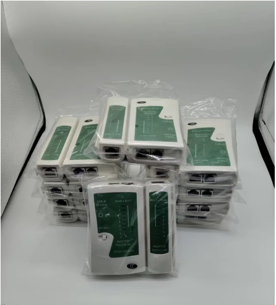 10 шт. тестер сетевого кабеля RJ45 RJ11 RJ12 CAT5 UTP LAN инструмент для ремонта
10 шт. тестер сетевого кабеля RJ45 RJ11 RJ12 CAT5 UTP LAN инструмент для ремонта