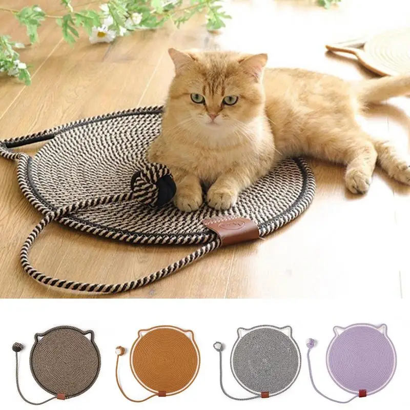 Scratch Pads For Cats Anti Cat Scratch Round Horizontal Floor Cat Scratching Pad Claw Sharpener Pet Products Furniture Protector
Scratch Pads For Cats Anti Cat Scratch Round Horizontal Floor Cat Scratching Pad Claw Sharpener Pet Products Furniture Protector