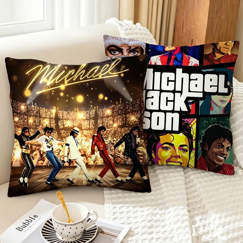 Michael Jackson 45x45cm Pillow Cover for Sofa Fashion Double-sided Printing Cushion Cover Home Decorative Pillowcase Decoration
Michael Jackson 45x45cm Pillow Cover for Sofa Fashion Double-sided Printing Cushion Cover Home Decorative Pillowcase Decoration