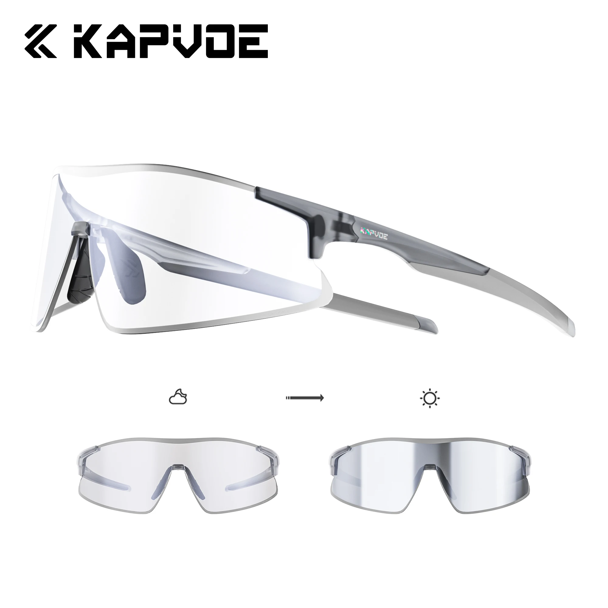 Kapvoe 2026 New Hiking Eyewear Sports Sunglasses Photochromic Men's Cycling Glasses MTB Mountain Bike Goggles Protection Eyewear
Kapvoe 2026 New Hiking Eyewear Sports Sunglasses Photochromic Men's Cycling Glasses MTB Mountain Bike Goggles Protection Eyewear
