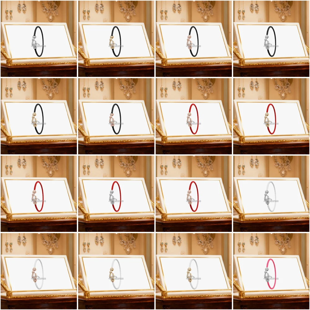 Gryan 2025 New WhiteZircon M Size Horseshoe Black Nylon Bracelet female Suitable Daily Wear Party Gifts Luxurious Couple Jewelry
Gryan 2025 New WhiteZircon M Size Horseshoe Black Nylon Bracelet female Suitable Daily Wear Party Gifts Luxurious Couple Jewelry