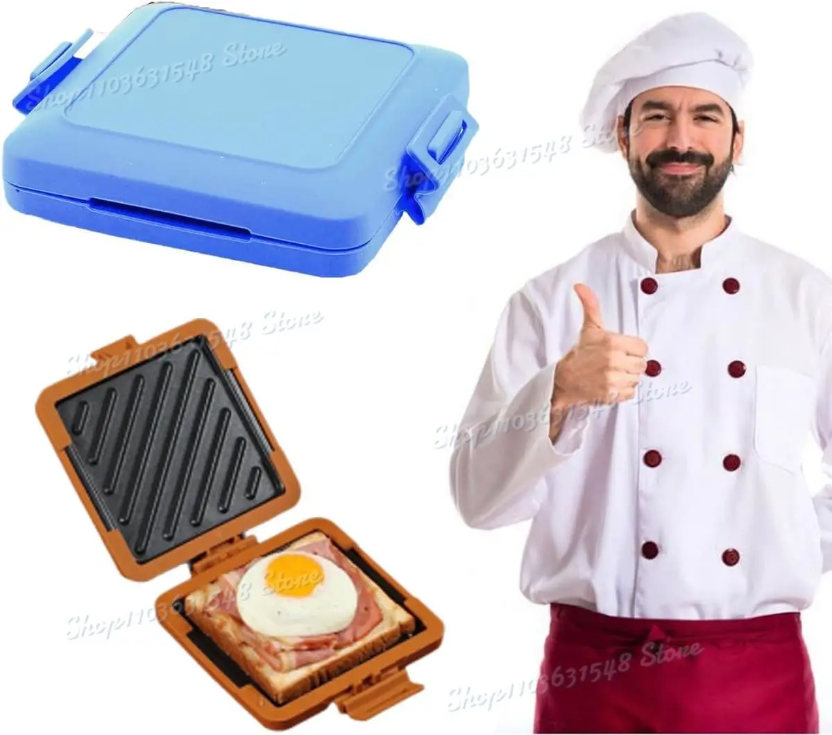 New Microwave Toastie Sandwich Maker, Microwave Toaster, Toastie Maker with Adjustable Silicone Straps, No Electricity, Wireless
New Microwave Toastie Sandwich Maker, Microwave Toaster, Toastie Maker with Adjustable Silicone Straps, No Electricity, Wireless