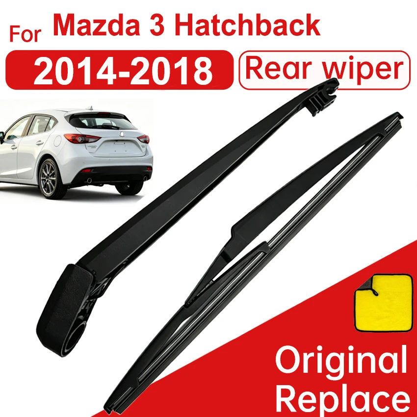 Rear Wiper Back Arm Blade Set For Mazda 3 Hatchback 12"/300mm Car Windshield Windscreen 2014 2015 2016 2017 2018
Rear Wiper Back Arm Blade Set For Mazda 3 Hatchback 12"/300mm Car Windshield Windscreen 2014 2015 2016 2017 2018