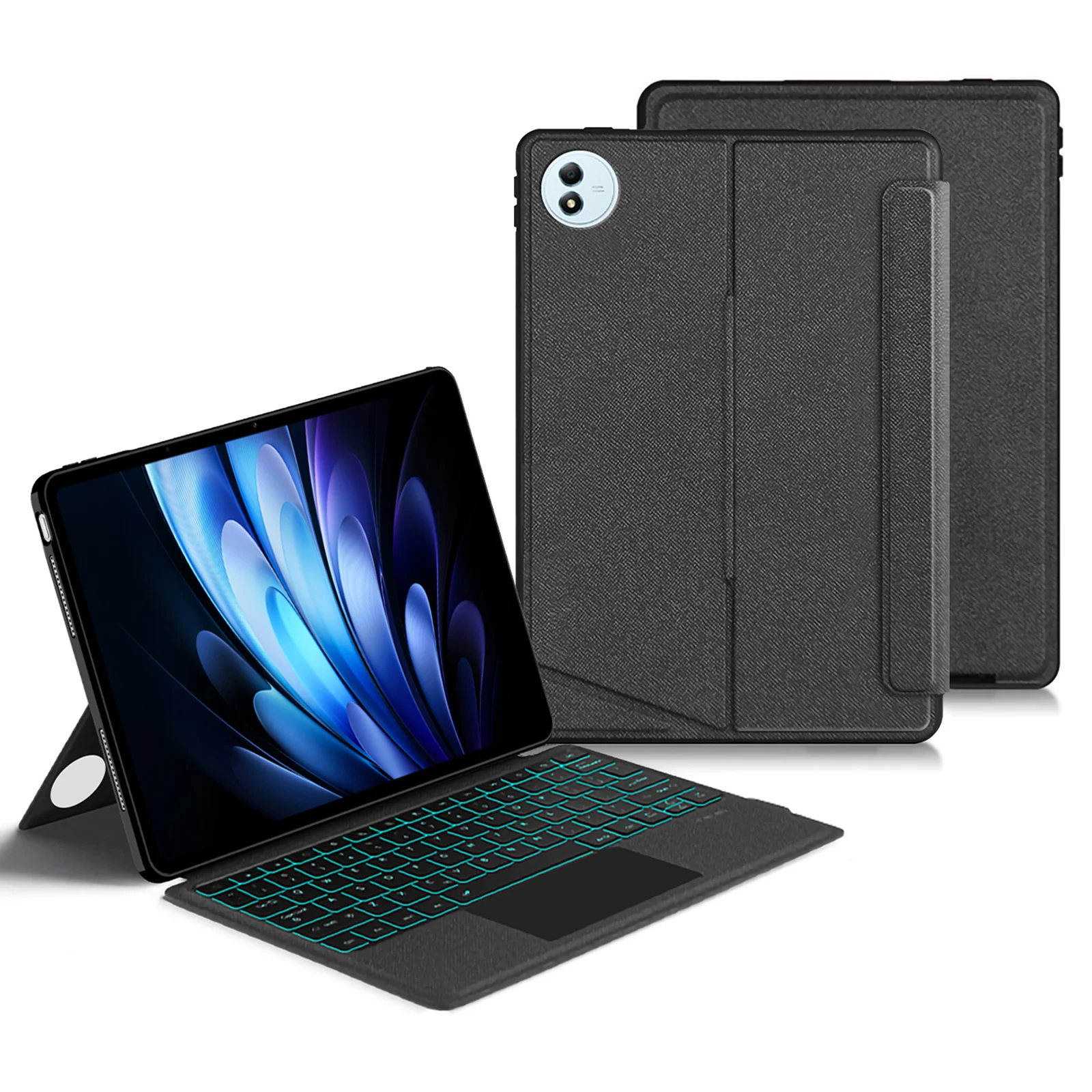 For vivo Pad5 Pro Leather Case + Bluetooth-Compatible Keyboard with Backlight Trackpad
For vivo Pad5 Pro Leather Case + Bluetooth-Compatible Keyboard with Backlight Trackpad